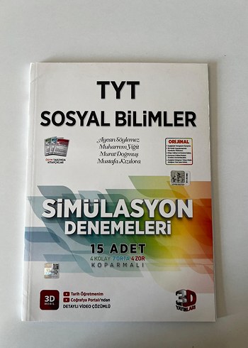 TYT Sosyal Bilimler Simülasyon Denemeleri 15'li