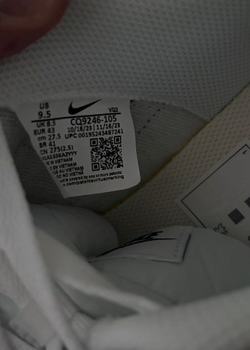 Nike Beyaz Erkek Spor Ayakkabı - Görsel 6