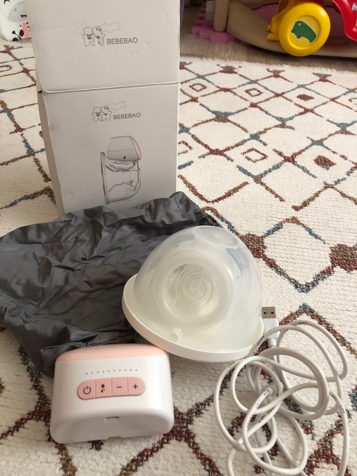 Bebebao Beyaz Hafif Göğüs Pompası - Görsel 4