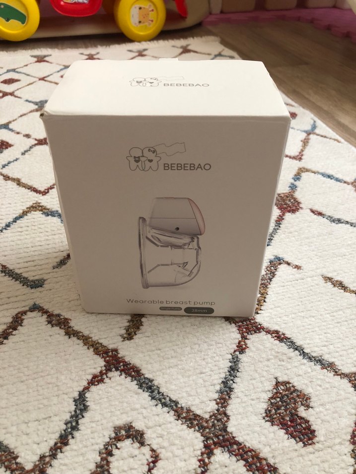 Bebebao Beyaz Hafif Göğüs Pompası - Görsel 2