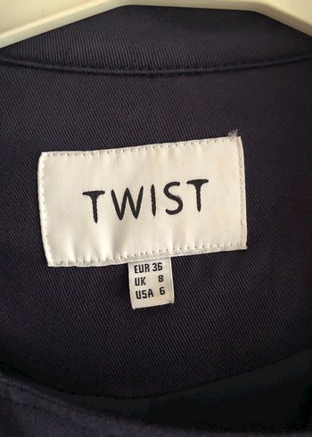 Kadın Lacivert Kolsuz Uzun Trençkot - Görsel 3