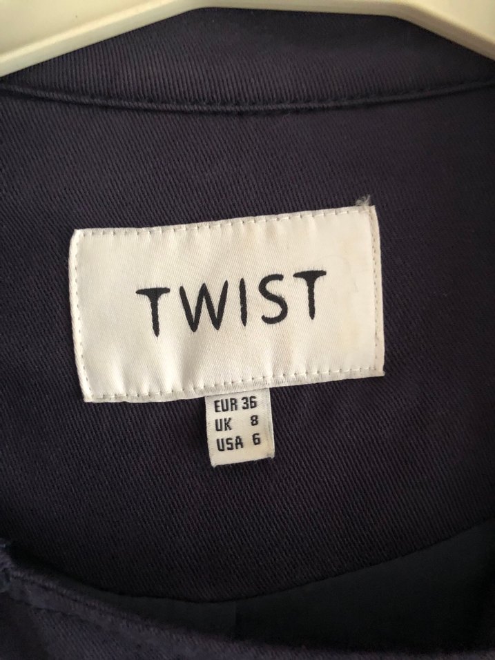 Kadın Lacivert Kolsuz Uzun Trençkot - Görsel 3