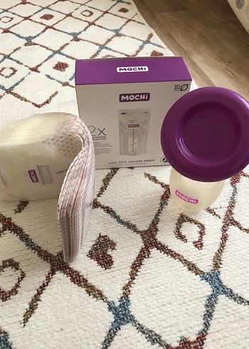 MOCHI Pastel Mor Göğüs Pompası - Görsel 2