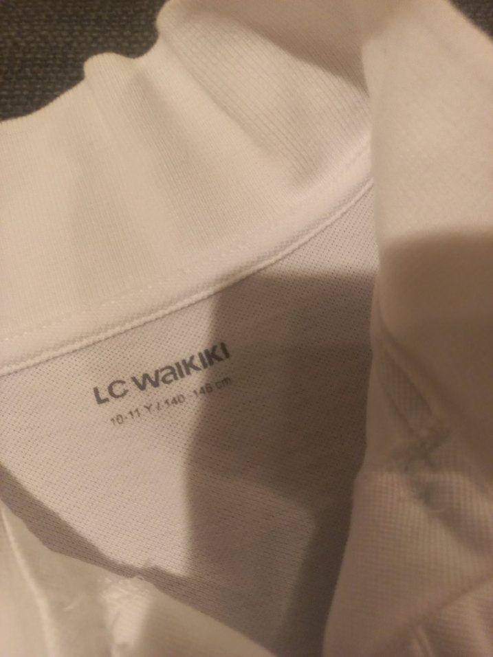 LC Waikiki Beyaz Erkek Çocuk Polo Tişört - Görsel 4