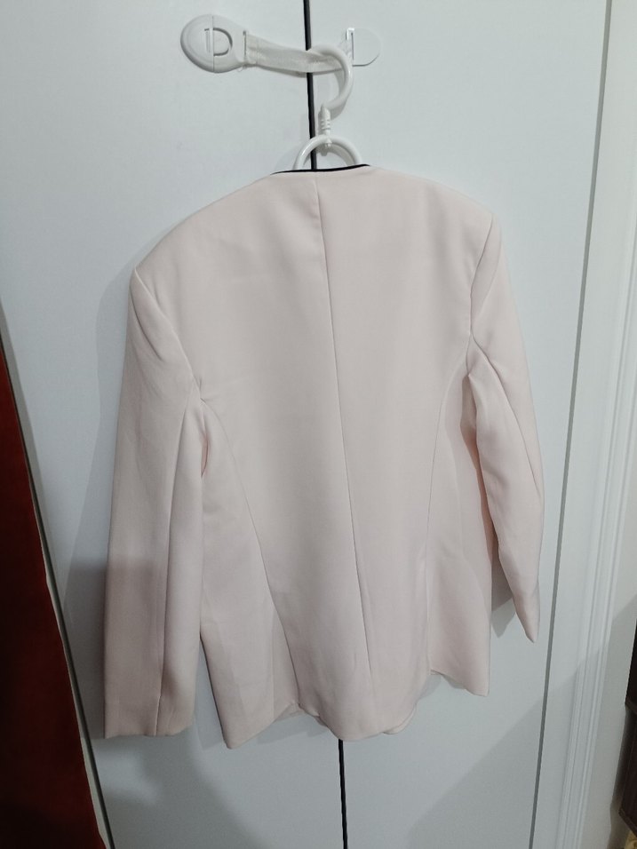 Düğmeli Kadın Blazer ceket - Görsel 4