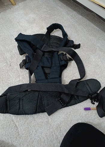 Siyah Bebek Kanguru Taşıyıcı - Görsel 2