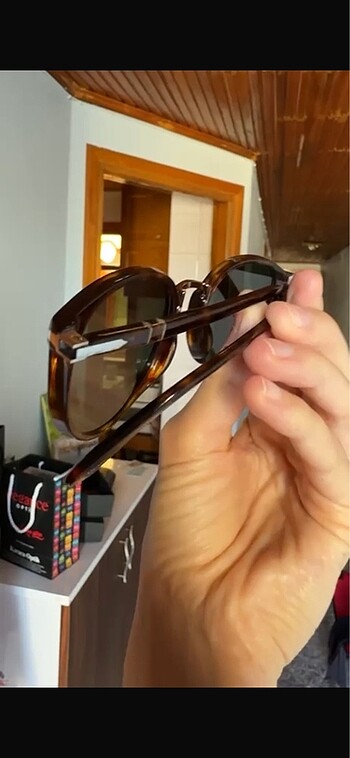 Persol typewriter 3410s unisex güneş gözlüğü - Görsel 5