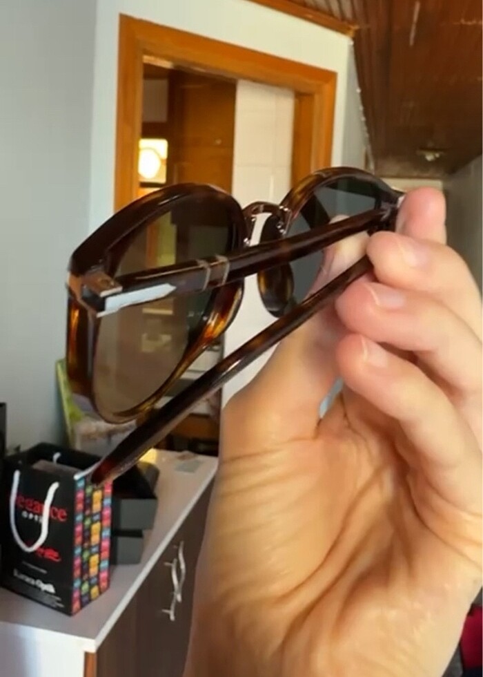 Persol typewriter 3410s unisex güneş gözlüğü - Görsel 5