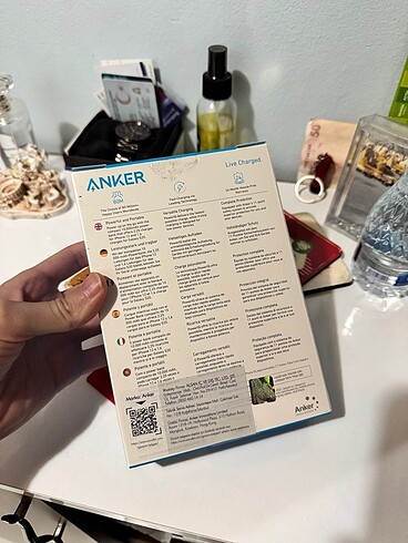 Anker powerbank 324 sıfır orijinal - Görsel 2