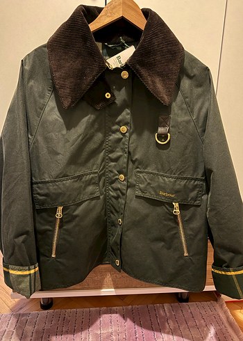 Barbour Ceket kadın catton sage - Görsel 2