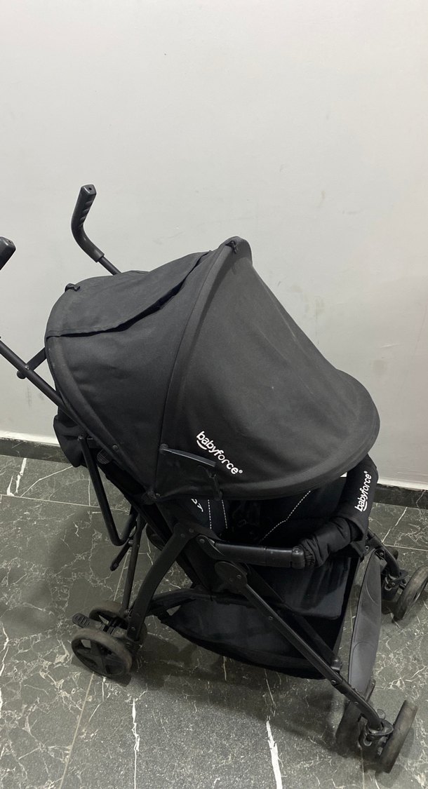 Siyah Babyforce Bebek Arabası - Görsel 2