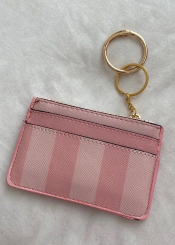 Pembe Fermuarlı Kadın Cüzdan Anahtarlık - Görsel 2