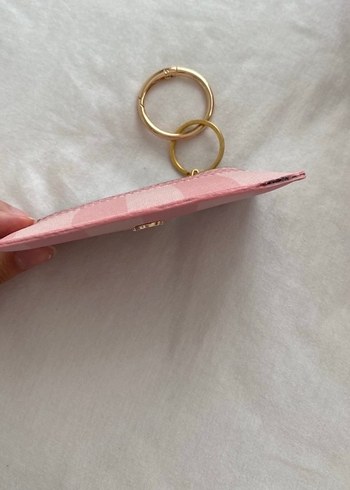 Pembe Fermuarlı Kadın Cüzdan Anahtarlık - Görsel 3