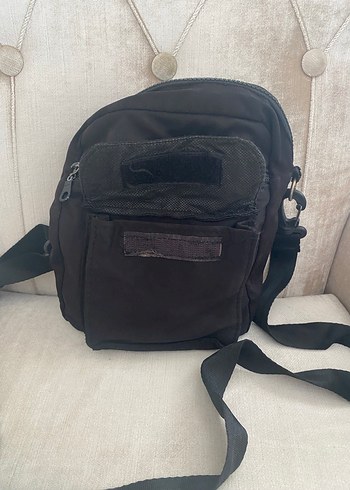 Siyah Fermuarlı Kadın Çapraz Çanta - Görsel 2