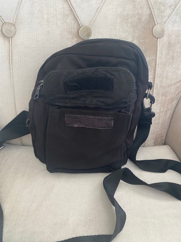 Siyah Fermuarlı Kadın Çapraz Çanta - Görsel 2