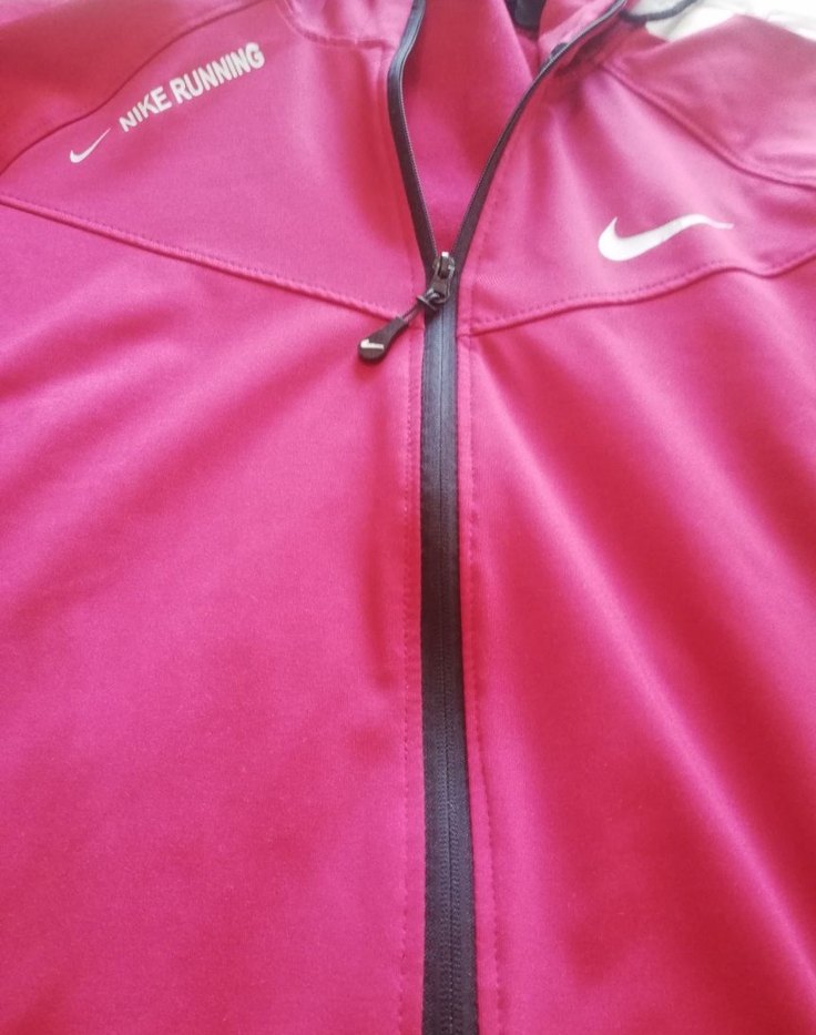 Kırmızı Kapüşonlu Fermuarlı Erkek Sweatshirt - Görsel 5