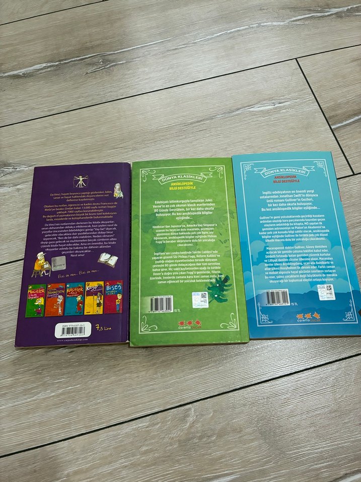 Çocuklar için Üç Eğitici Kitap Seti - Görsel 2