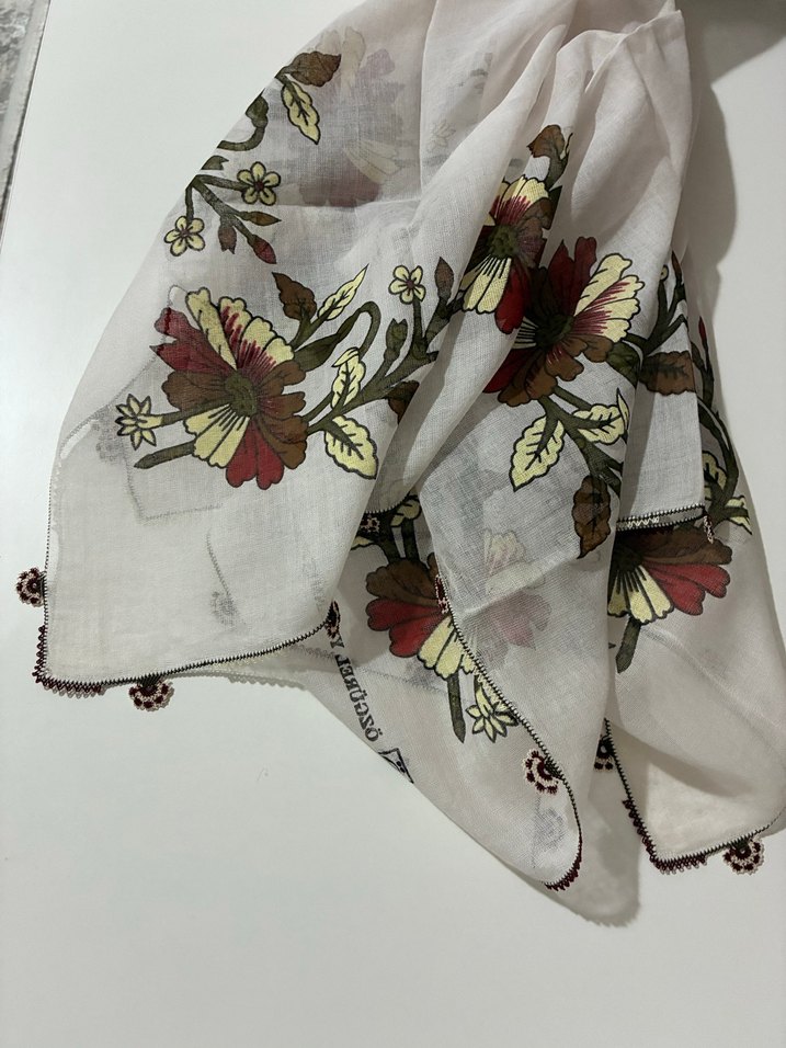 İğne Oyalı Tülbent - Görsel 2