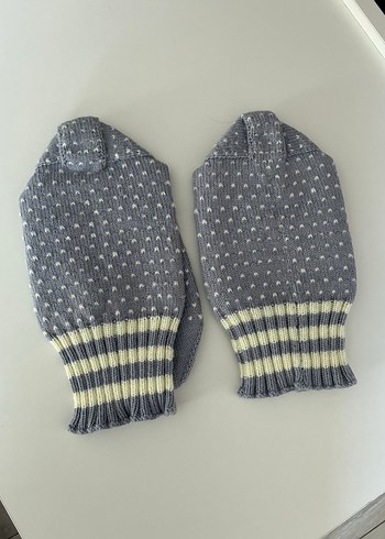 Gri Örgü Çorap - Görsel 2