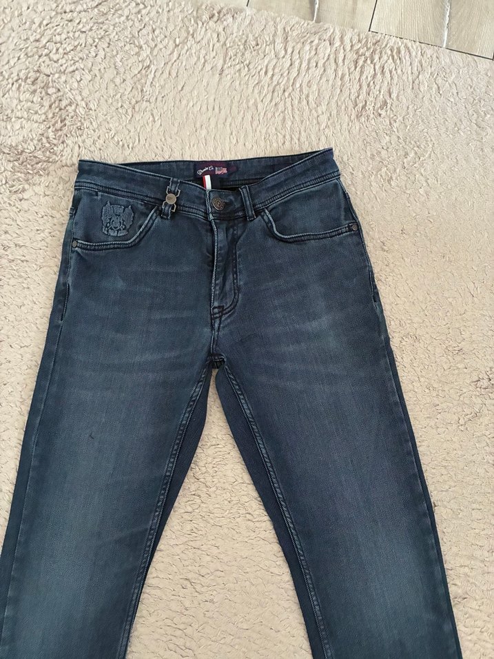 İspanya Lacivert Slim Jean - Görsel 4