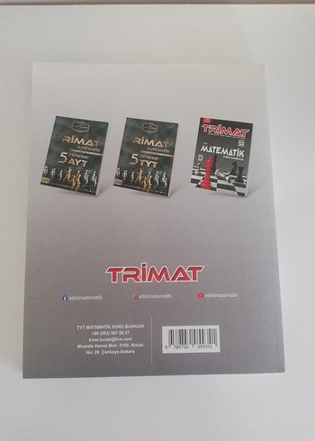 Trimat TYT Matematik Soru Bankası - Görsel 2