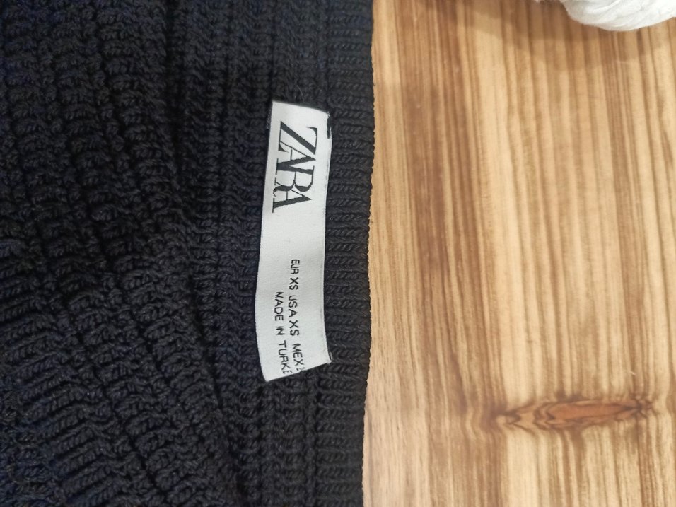 Esnek Nakışlı Triko Straplez Mini Bluz - Görsel 2