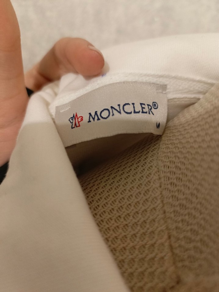 Beyaz Fermuarlı Erkek Sweatshirt - Görsel 2