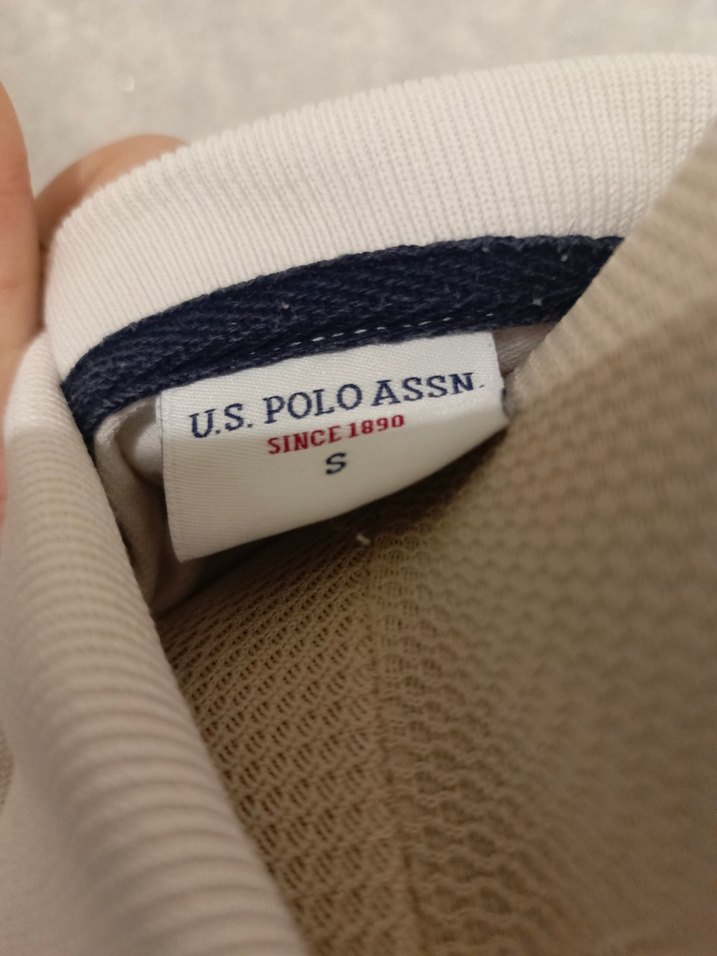 Erkek Beyaz Uzun Kollu Polo Yaka Tişört - Görsel 2