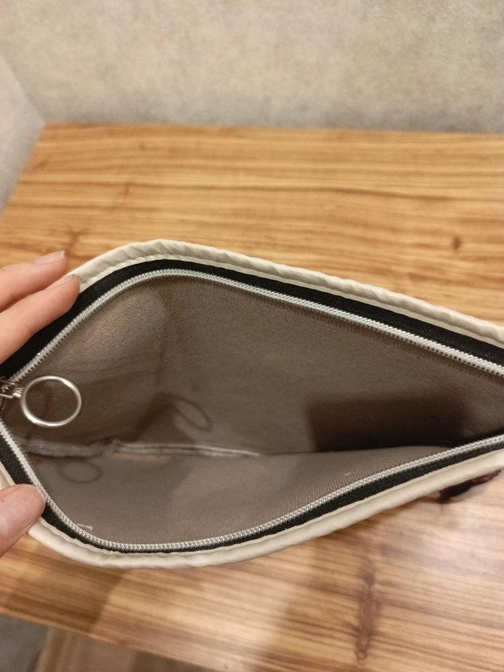 Boncuk Detaylı Etnik Desenli Bohem Kadın Clutch Çanta - Görsel 2