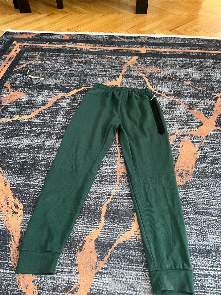 Nike Yeşil Tech Fleece Takım - Görsel 5