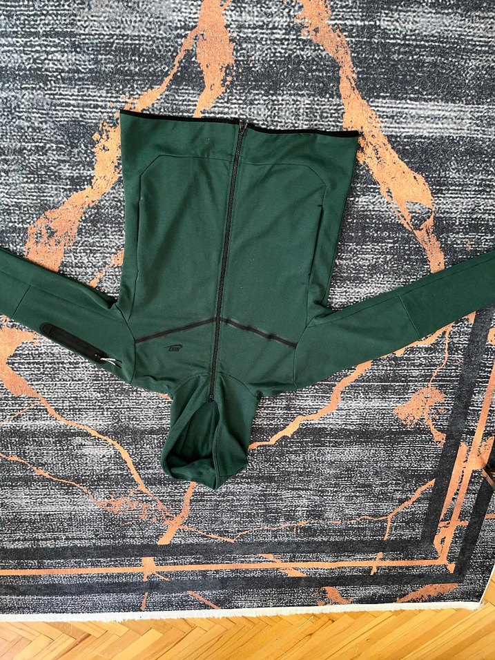 Nike Yeşil Tech Fleece Takım - Görsel 3