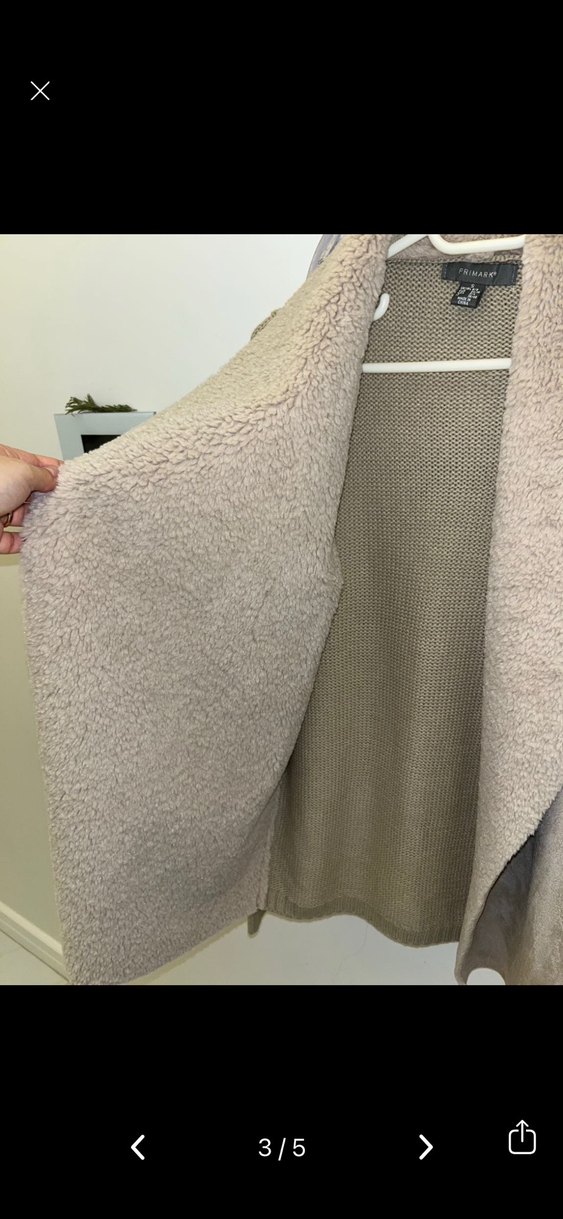 SIFIR - PRIMARK PELUŞ VE ÖRGÜ HIRKA - Görsel 3