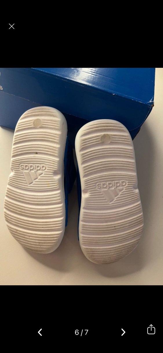 YEPYENI - ADIDAS ÇOCUK MAVİ SANDALET - Görsel 4