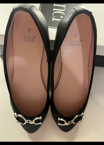 KUTUSUNDA SIFIR İNCİ MARKA TOKALI KADIN SIYAH BABET - Görsel 2