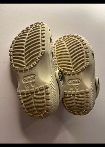 YEPYENI - CROCS BEJ ÇOCUK TERLIK/SANDALET - Görsel 4