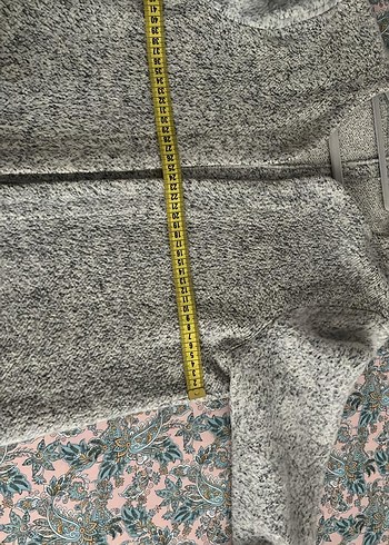 YENI - STRADIVARIUS GRI MEVSIMLIK KABAN - Görsel 3