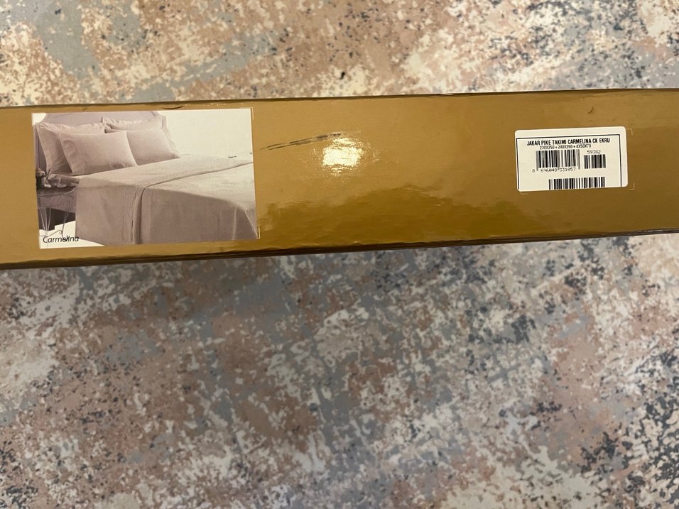 TAÇ ÇEYİZ PİKE SETİ - Görsel 3