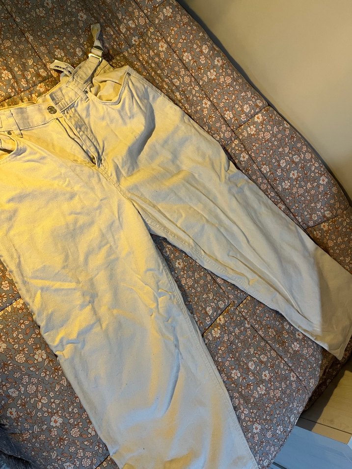 TRENYOLMILLA Bej  Kadın Kot Pantolon - Görsel 2