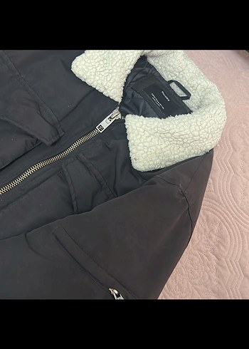 Bershka Siyah Erkek ceket