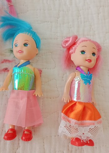  Beden Renkli Mini Bebek Seti