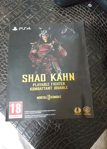 Mortal Kombat Shao Kahn Oynanabilir Dövüşçü kodu