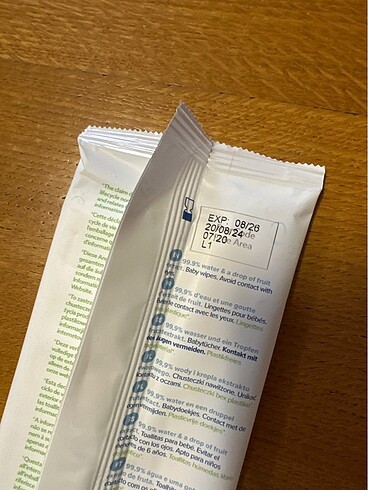  Beden Waterwipes