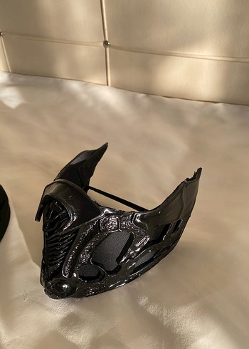 Siyah Kask - Tokalı - Görsel 3