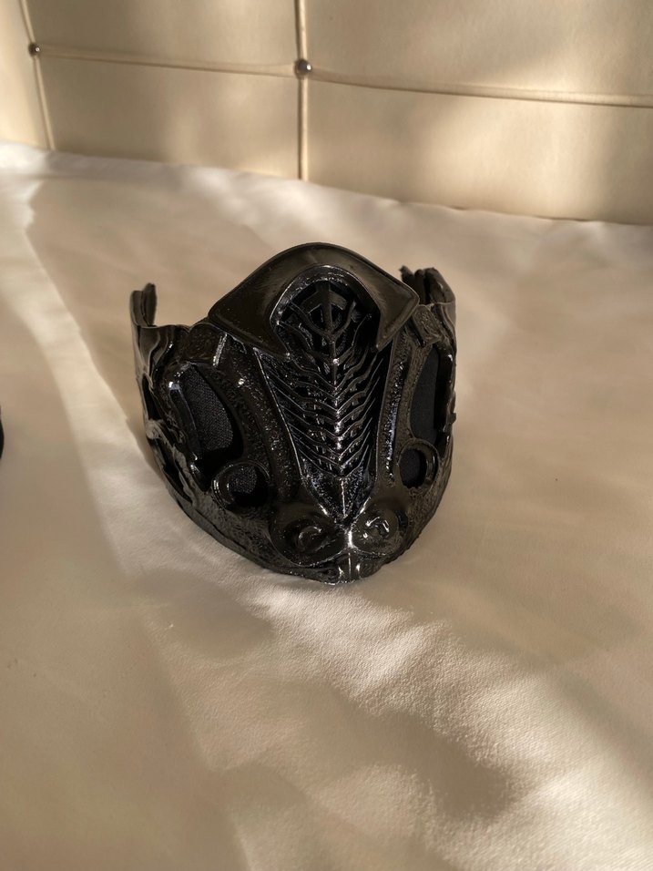 Siyah Kask - Tokalı - Görsel 2