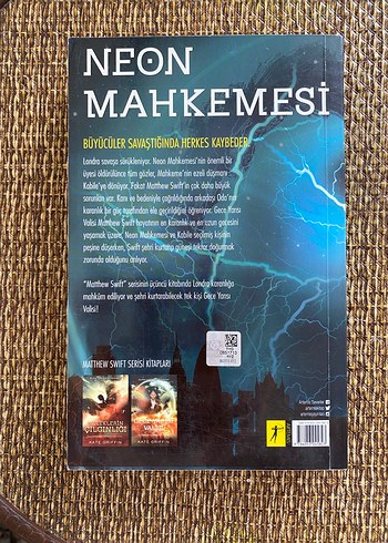 Neon Mahkemesi - Kate Griffin - Görsel 2