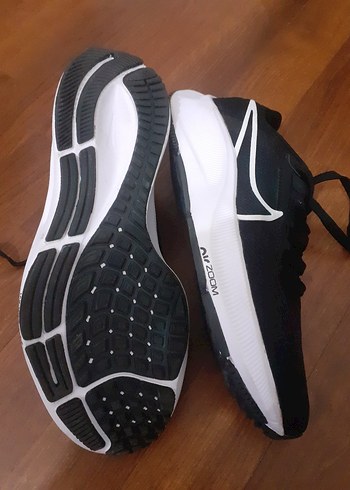 Erkek Siyah Spor Ayakkabı Velcro Detaylı - Görsel 3