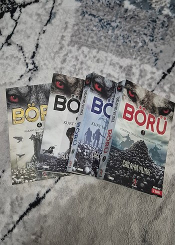  Çağlayan Yılmaz - Börü Roman Serisi (4 Kitap)