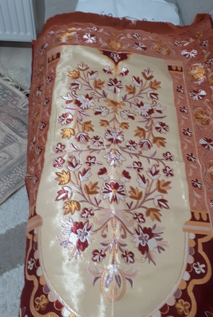 Kahverengi Desenli Seccade - Görsel 2