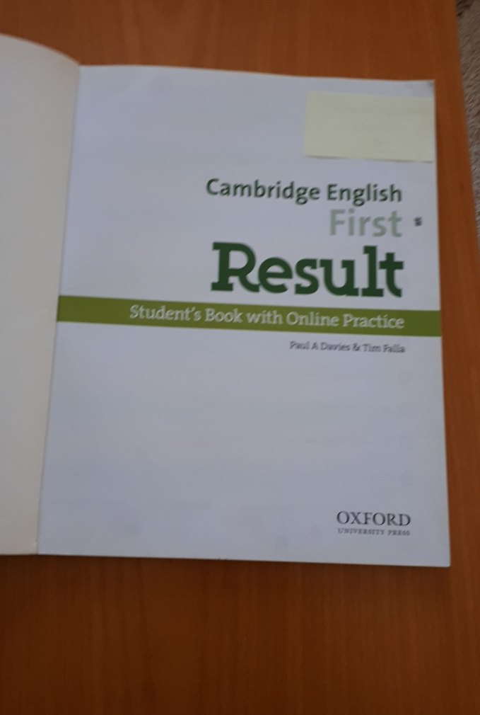 Cambridge English First Result Öğrenci Kitabı - Görsel 3