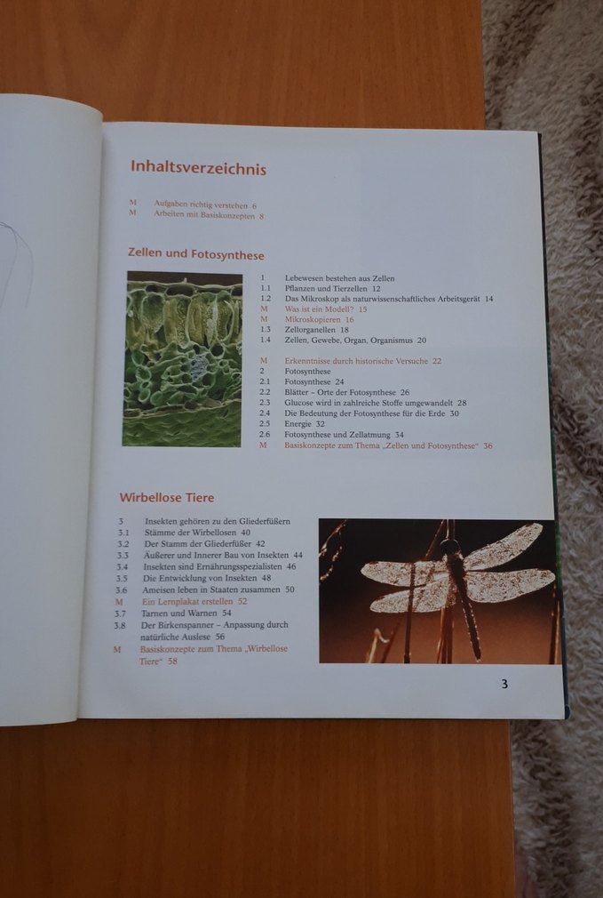 Bioskop 7/8 Gymnasium Niedersachsen Biyoloji Ders Kitabı - Görsel 4